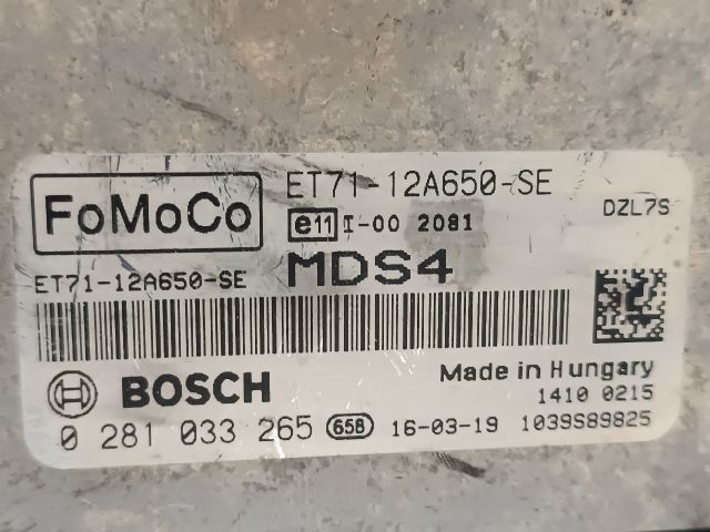 bontott FORD TRANSIT COURIER Immobilizer Elektronika