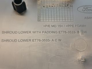 bontott FORD TRANSIT COURIER Alsó Kormányoszlop Burkolat