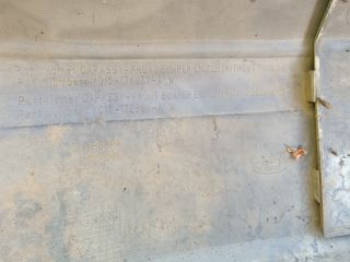 bontott FORD TRANSIT Első Lökhárító (Részeivel)