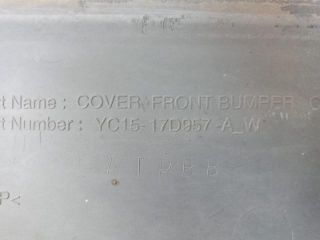 bontott FORD TRANSIT Első Lökhárító (Üresen)