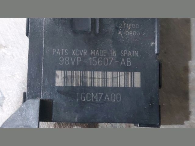 bontott FORD TRANSIT Immobilizer Gyűrű