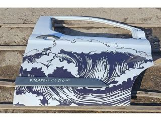 bontott FORD TRANSIT Jobb első Ajtó (Üres lemez)