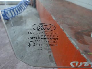 bontott FORD TRANSIT Jobb első Fixüveg (Ajtóban)