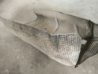 bontott FORD TRANSIT Középső Kipufogó Dob Hővédő Lemez