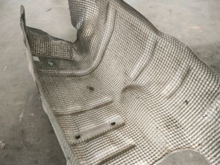 bontott FORD TRANSIT Középső Kipufogó Dob Hővédő Lemez