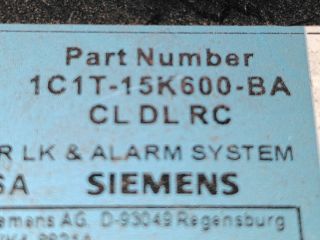 bontott FORD TRANSIT Központizár Elektronika