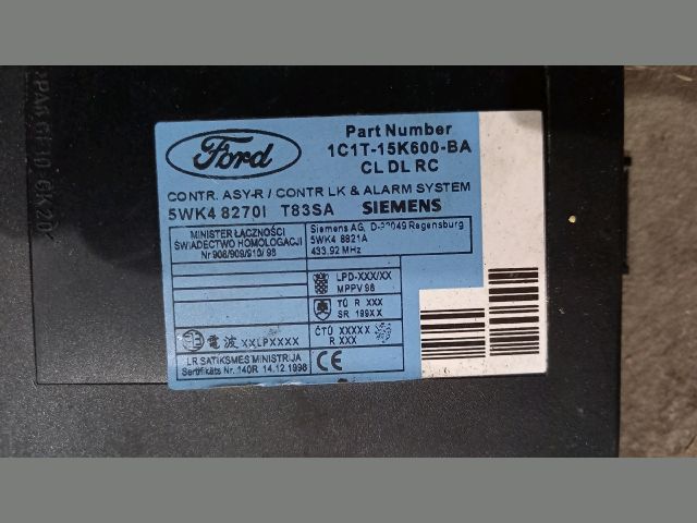 bontott FORD TRANSIT Központizár Elektronika