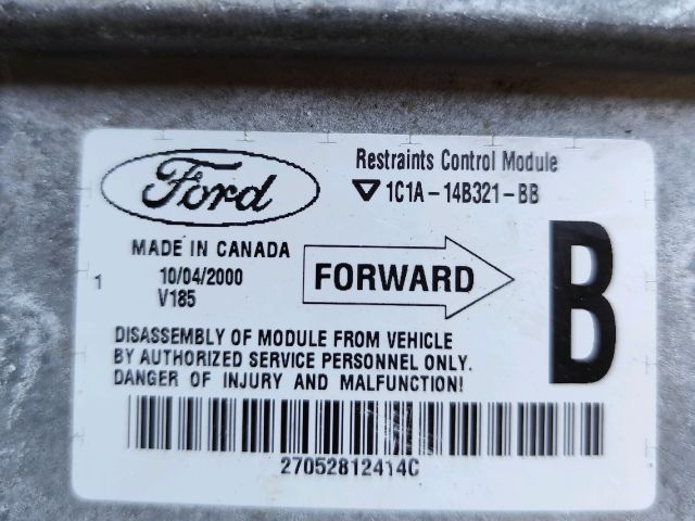 bontott FORD TRANSIT Légzsák Elektronika