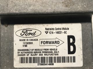 bontott FORD TRANSIT Légzsák Elektronika