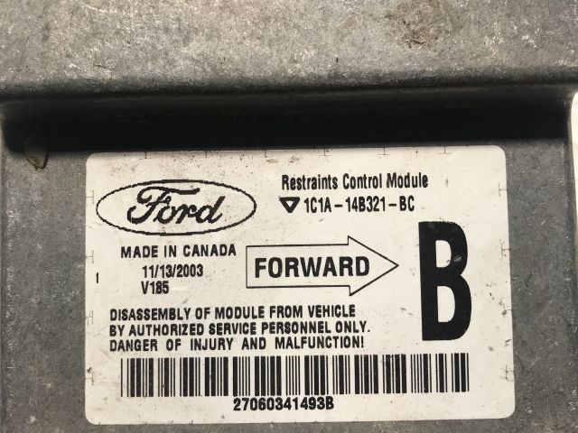 bontott FORD TRANSIT Légzsák Elektronika