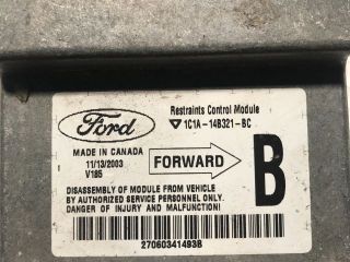 bontott FORD TRANSIT Légzsák Elektronika