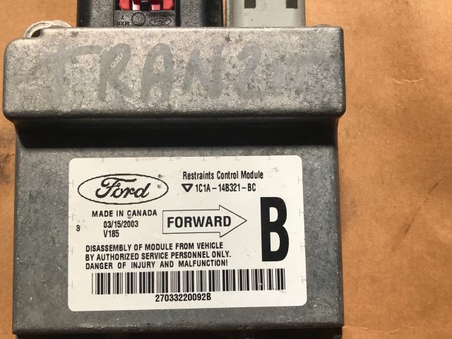 bontott FORD TRANSIT Légzsák Elektronika