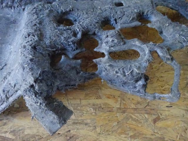 bontott FORD TRANSIT Tűzfal Szigetelés