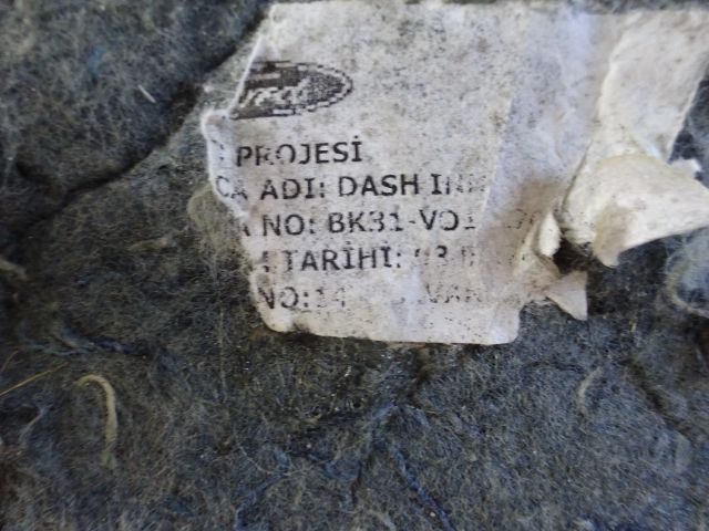 bontott FORD TRANSIT Tűzfal Szigetelés