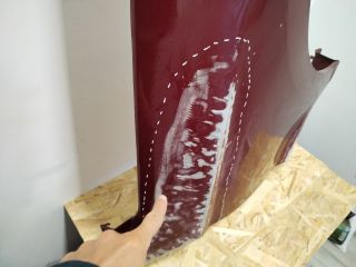 bontott FORD USA MUSTANG VI Jobb első Sárvédő