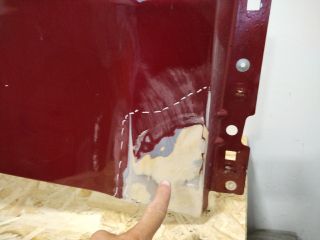 bontott FORD USA MUSTANG VI Jobb első Sárvédő