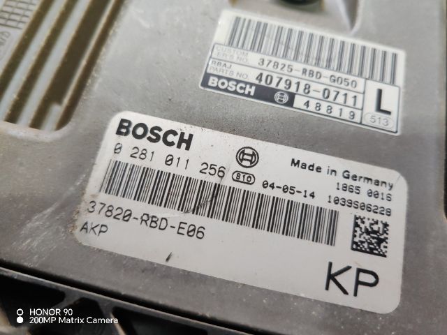 bontott HONDA ACCORD Motorvezérlő