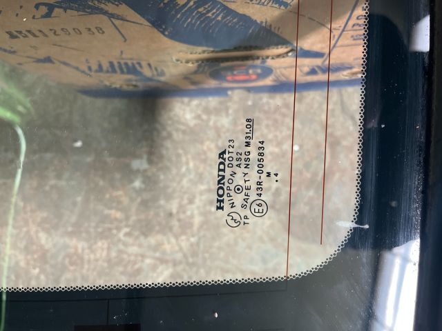 bontott HONDA ACCORD Bal C Oszlop Oldalablak Üveg