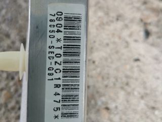 bontott HONDA ACCORD Bal első Függöny Légzsák