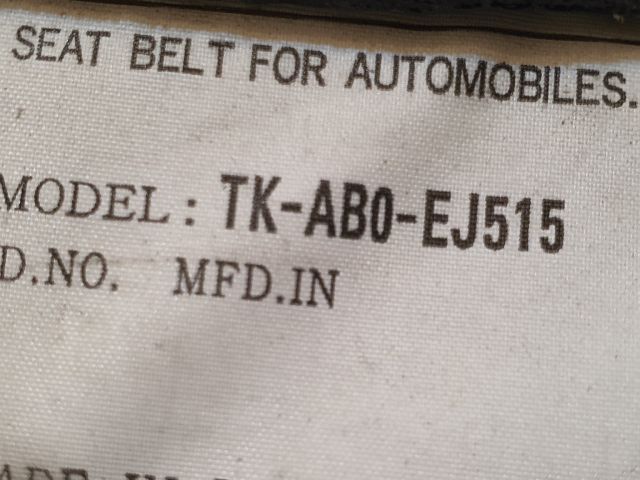 bontott HONDA ACCORD Bal hátsó Biztonsági Öv