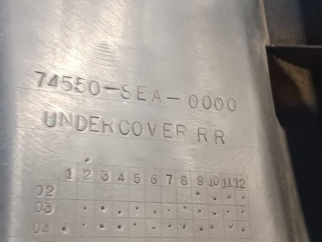 bontott HONDA ACCORD Hátsó Fenéklemez