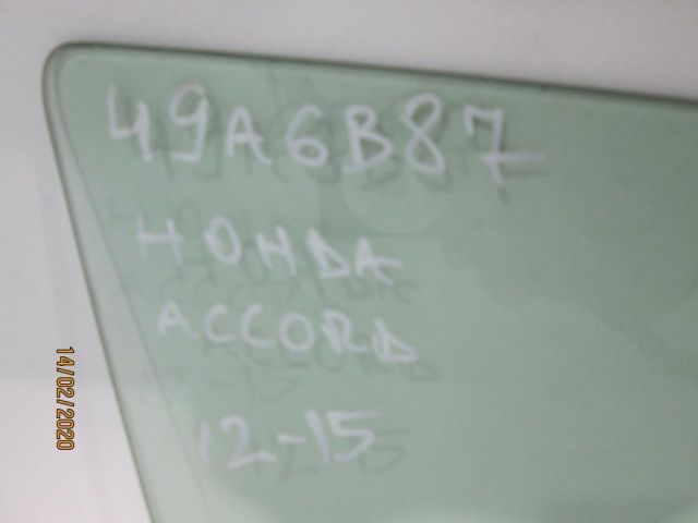 bontott HONDA ACCORD Jobb első Ablak