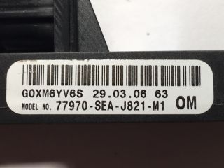 bontott HONDA ACCORD Jobb első Oldal Ütközés Érzékelő