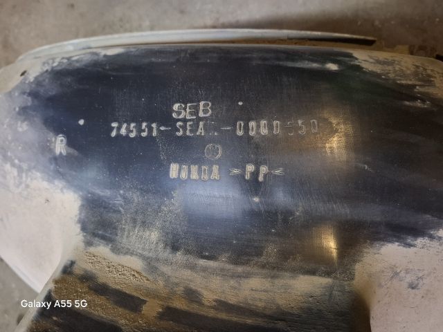 bontott HONDA ACCORD Jobb hátsó Dobbetét (Kerékjárati, Műanyag)