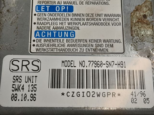 bontott HONDA ACCORD Légzsák Elektronika