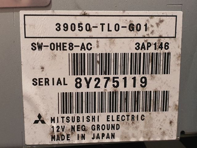 bontott HONDA ACCORD Multimédia Vezérlő