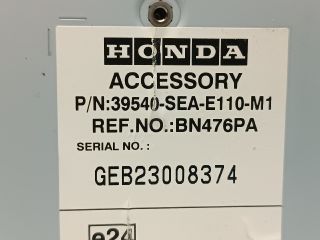 bontott HONDA ACCORD Navigációs Fejegység