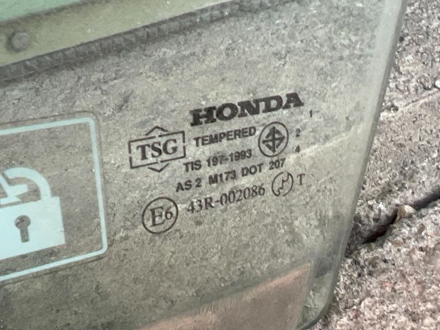 bontott HONDA City Bal első Ablak