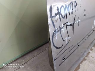 bontott HONDA City Bal első Ajtó (Üres lemez)
