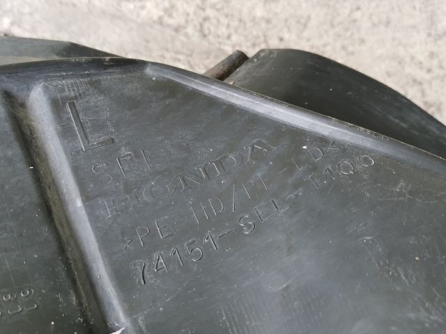 bontott HONDA City Bal első Dobbetét (Kerékjárati, Műanyag)