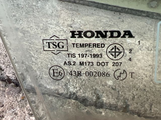 bontott HONDA City Jobb első Ablak