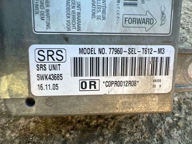 bontott HONDA City Légzsák Elektronika