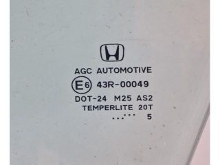 bontott HONDA CIVIC IX Bal első Ablak