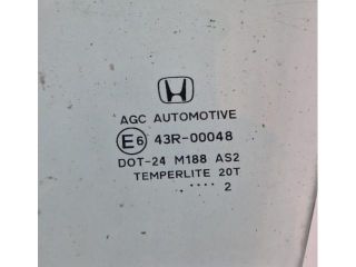 bontott HONDA CIVIC IX Bal hátsó Ablak