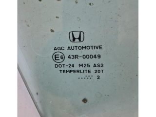 bontott HONDA CIVIC IX Jobb első Ablak