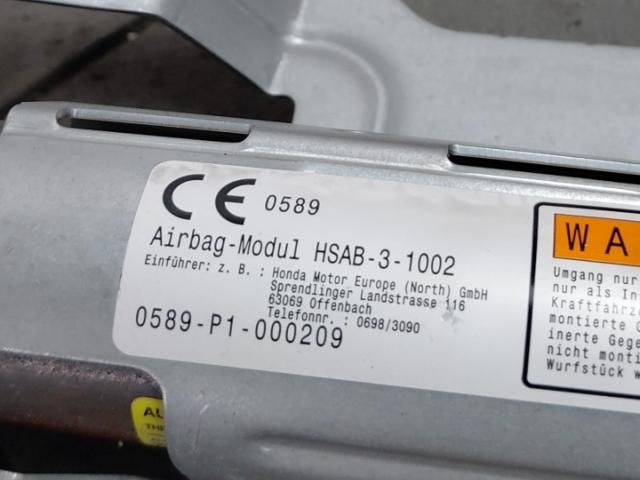 bontott HONDA CIVIC IX Jobb Fejlégzsák