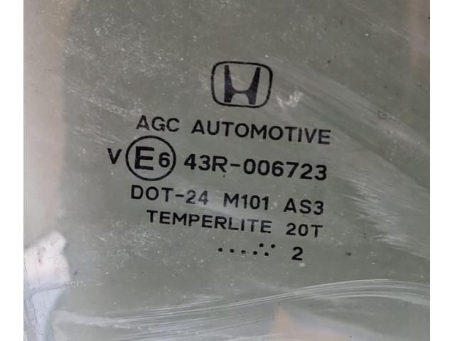 bontott HONDA CIVIC IX Jobb hátsó Ablak