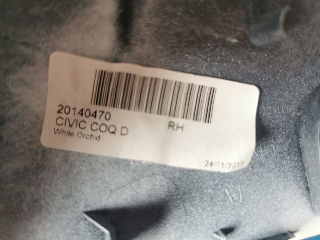 bontott HONDA CIVIC IX Jobb Visszapillantó Tükör Burkolat