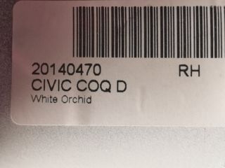 bontott HONDA CIVIC IX Jobb Visszapillantó Tükör Burkolat