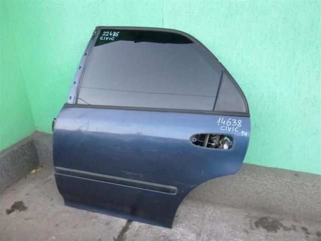 bontott HONDA CIVIC V Bal hátsó Ajtó (Üres lemez)