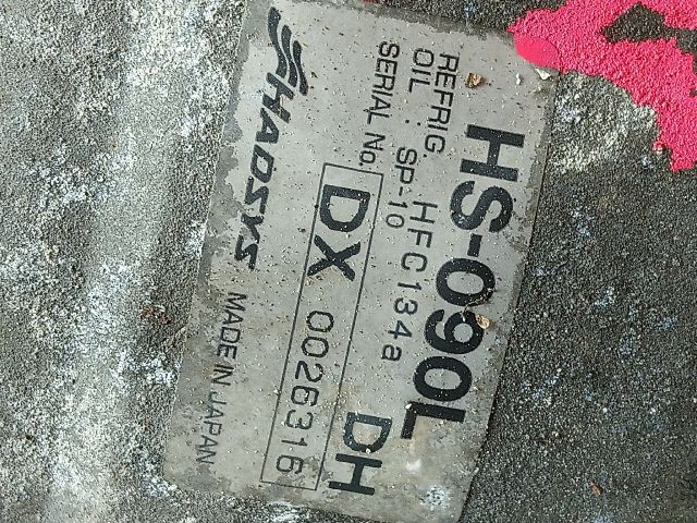 bontott HONDA CIVIC VI Klímakompresszor