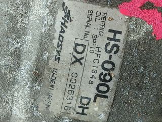 bontott HONDA CIVIC VI Klímakompresszor