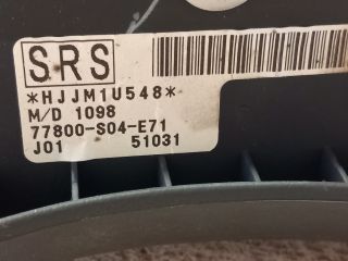 bontott HONDA CIVIC VI Kormánylégzsák