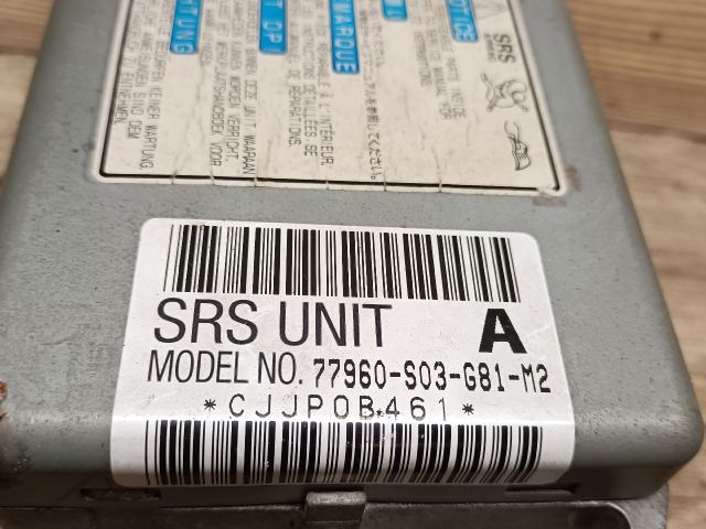 bontott HONDA CIVIC VI Légzsák Elektronika