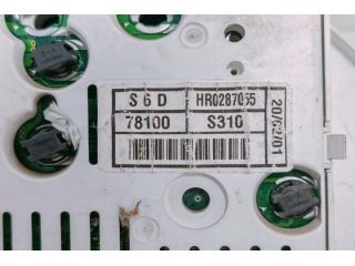 bontott HONDA CIVIC VII Kilométeróra