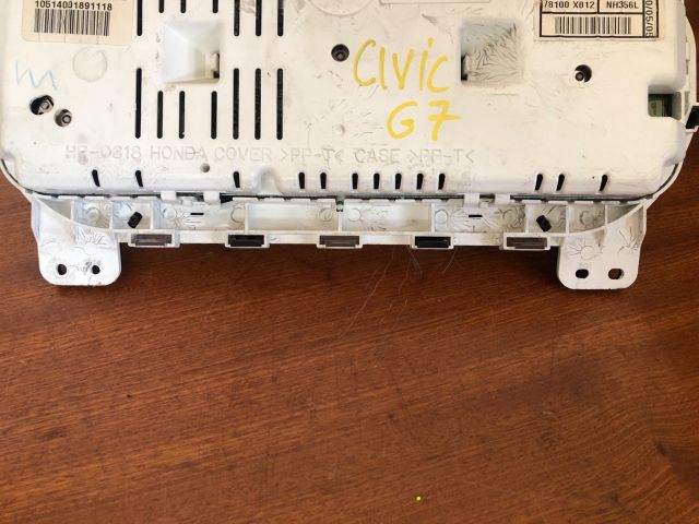 bontott HONDA CIVIC VII Kilométeróra